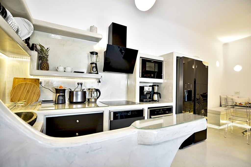 Santorini Loft Apartman Kamári Kültér fotó
