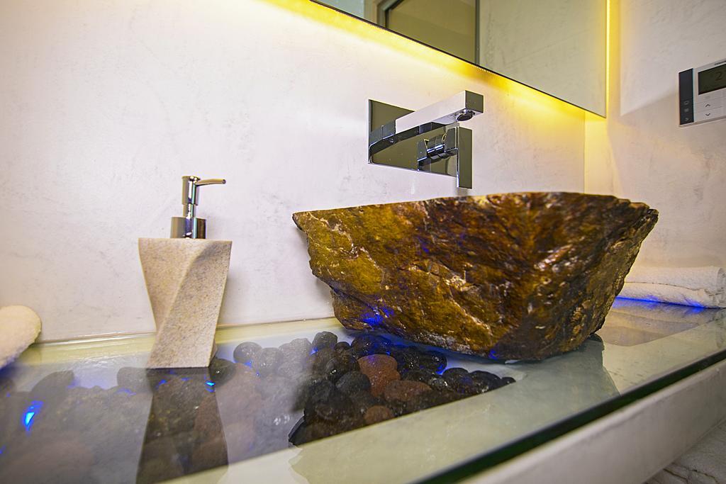 Santorini Loft Apartman Kamári Kültér fotó