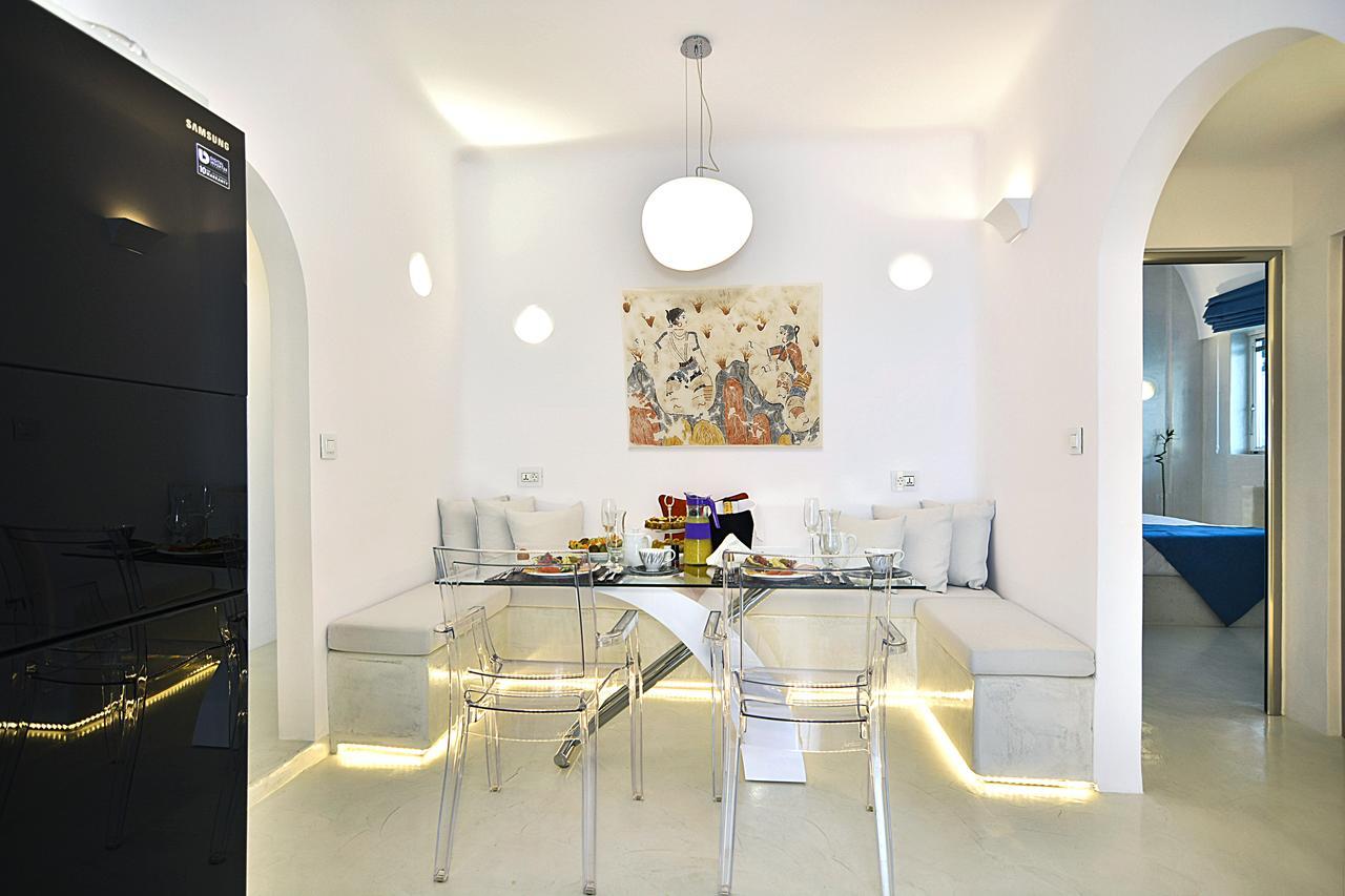 Santorini Loft Apartman Kamári Kültér fotó