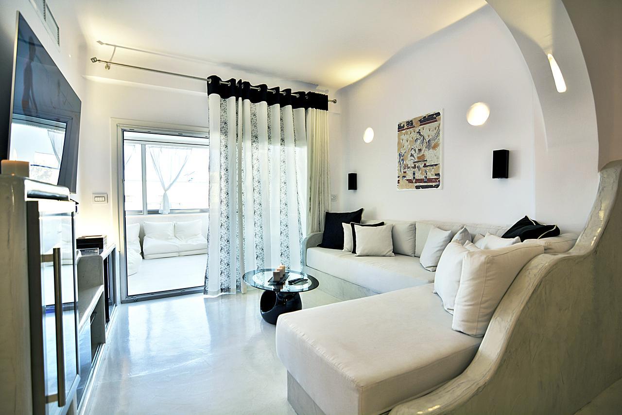 Santorini Loft Apartman Kamári Kültér fotó