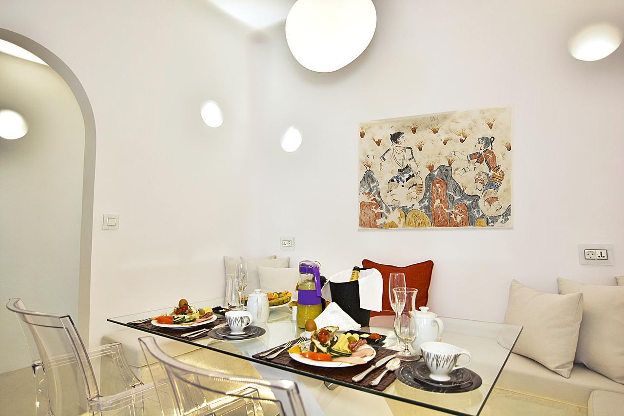 Santorini Loft Apartman Kamári Kültér fotó