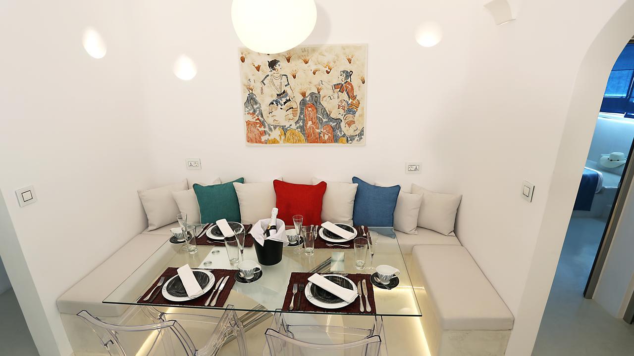 Santorini Loft Apartman Kamári Kültér fotó